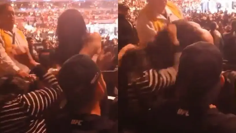 UFC México llena de violencia: Mujeres protagonizan bronca en las gradas
