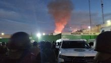 Reportan incendio en penal de San Luis Potosí