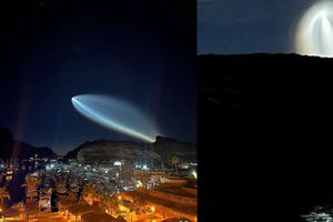 ¿Los marcianos llegaron ya? Captan extrañas luces sobre el Mar de Cortés