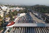 Reportan largas filas de vacacionistas en las casetas para salir de la Ciudad de México