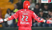 Robinson Canó conectó su primer cuadrangular con los Diablos Rojos de México