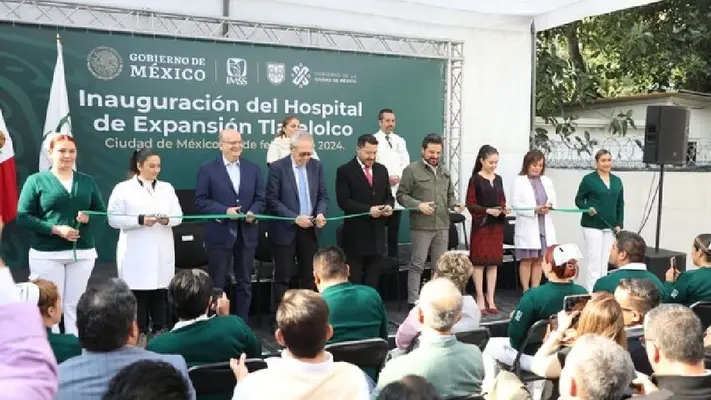 IMSS inaugura hospital en Tlatelolco