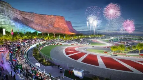 Arabia Saudita presenta proyecto para un nuevo circuito que albergue el GP de F1