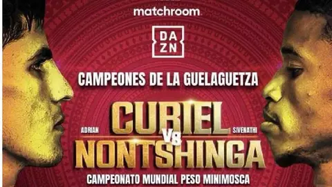 ¡Todo listo en Oaxaca!  Adrián 'El Gatito' Curiel listo para defender su título ante Sivenathi Nontshinga