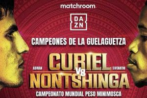 ¡Todo listo en Oaxaca!  Adrián 'El Gatito' Curiel listo para defender su título ante Sivenathi Nontshinga