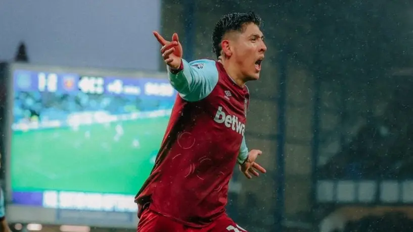 Edson Álvarez tras anotar su primer gol en Premier: 'Fue un momento asombroso'