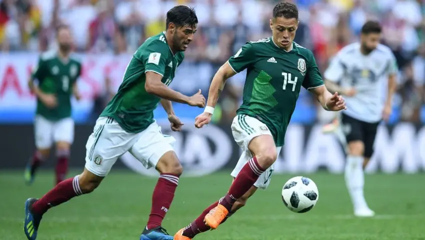 Chicharito y Carlos Vela en Rusia 2018 | IMAGO7