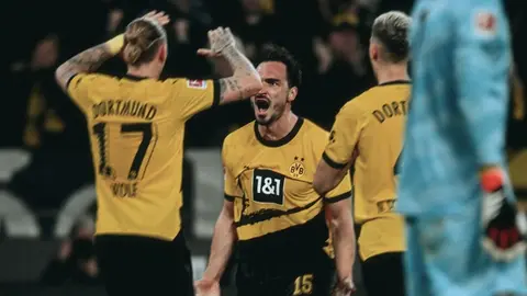 Borussia Dortmund goleó al Frankfurt y manda un mensaje al Atlético de Madrid
