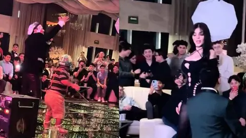 Padres le organizan fiesta a quinceañero con baile de Karely Ruiz y show de Brincos Dieras junto a Medio Metro