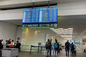 'Problemón' en la Terminal 2 del AICM, la mañana de este domingo