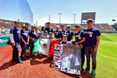 Víctor González se luce con los Yankees con su familia presente en el Alfredo Harp Helú