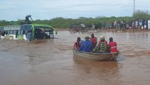 Lluvias en Kenia deja 13 muertos y miles de afectados