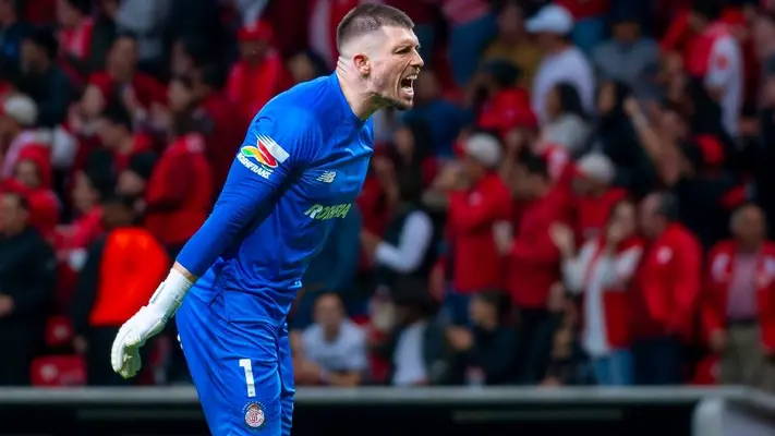 Tiago Volpi, en la pelea por ser el goleador del Clausura 2024