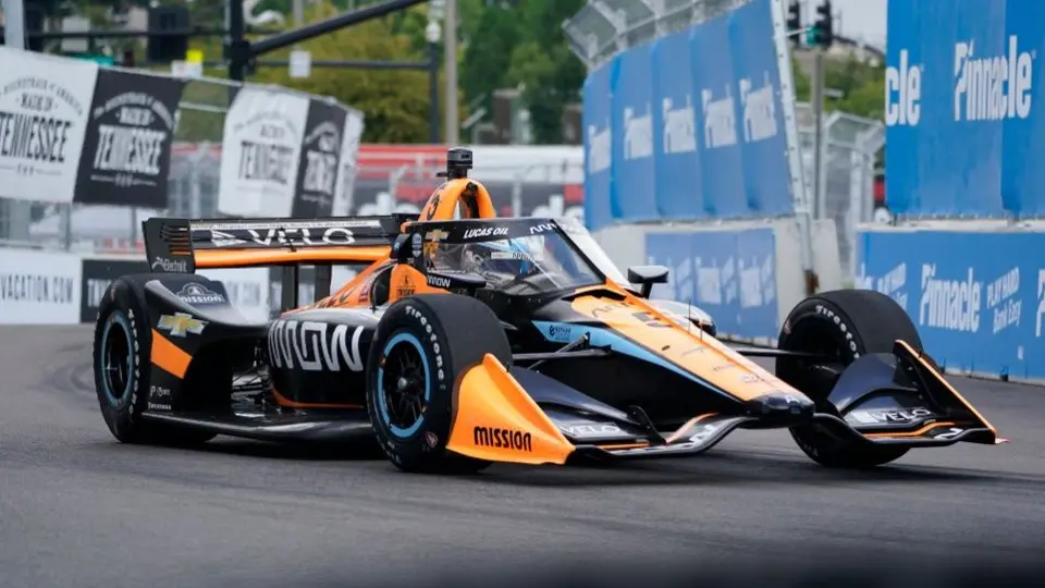 Pato O'Ward: Saldrá 5to para el Big Machine Music City Grand Prix