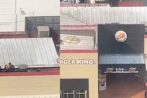 Captan a hombre bañándose desnudo en un tanque con agua de Burger King