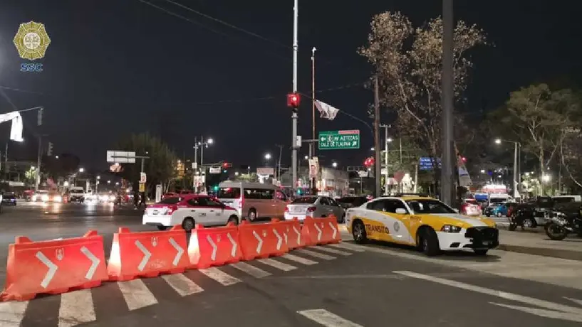 Avenidas cercanas a Metro Universidad, cerradas por caída de helicóptero en alcaldía Coyoacán