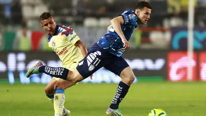 Oussama Idrissi y su jugada de lujo en el segundo gol de Pachuca ante América