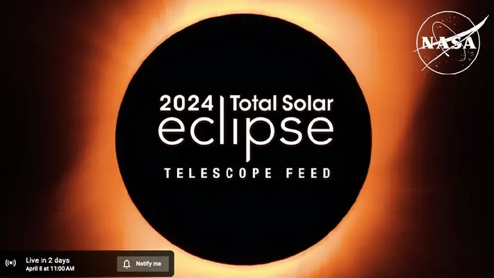Eclipse Solar 2024: ¿Dónde ver en VIVO el fenómeno astronómico este 8 de abril?