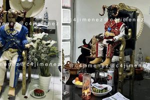 ¡Ay, nanita! Encuentran oootro altar satánico en predio cateado por la policía