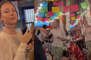 La actriz Ester Exposito es captada bailando en restaurante de Veracruz