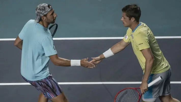 Santiago González cayó en la final de dobles del Abierto Mexicano de Tenis