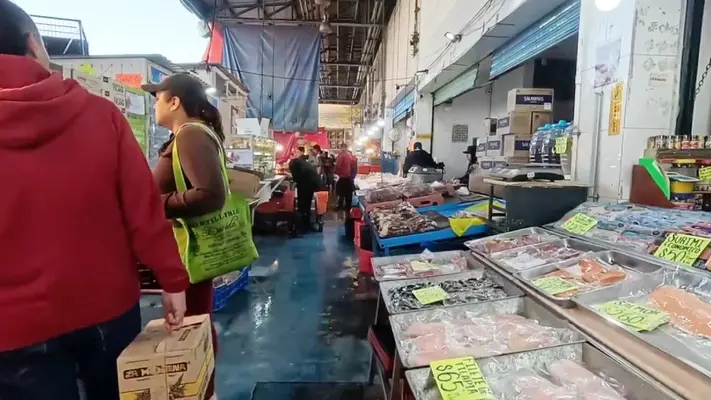 Vigilarán toda la zona del Mercado de Mariscos la Nueva Viga en Iztapalapa