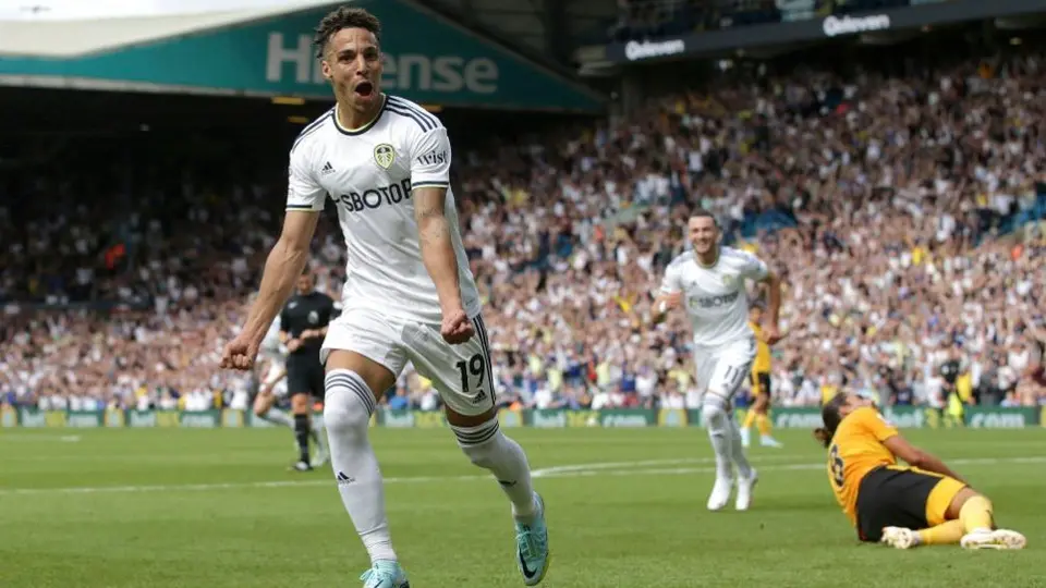 Premier League: Leeds United sorprendió a Wolverhampton en el inicio de temporada
