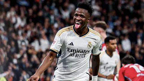 Real Madrid golea a Celta de Vigo y se aleja en el liderato de LaLiga