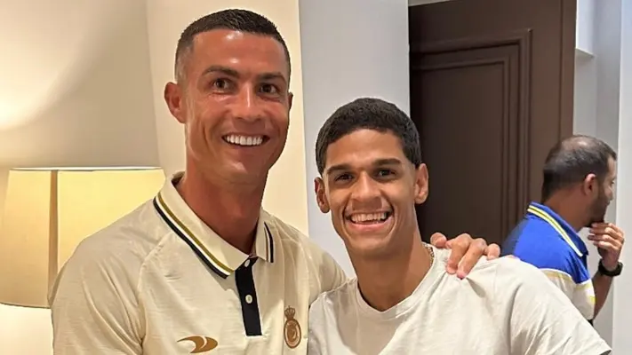 ¡Siuuu! Tiktoker brasileño se convierte en padre y nombra a su hijo Cristiano Ronaldo