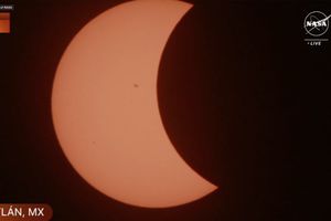 La NASA transmitió el eclipse en vivo, y las imágenes fueron únicas ¡Disfrútalas!