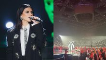 Reportan disparos en pleno concierto de Laura Pausini en París