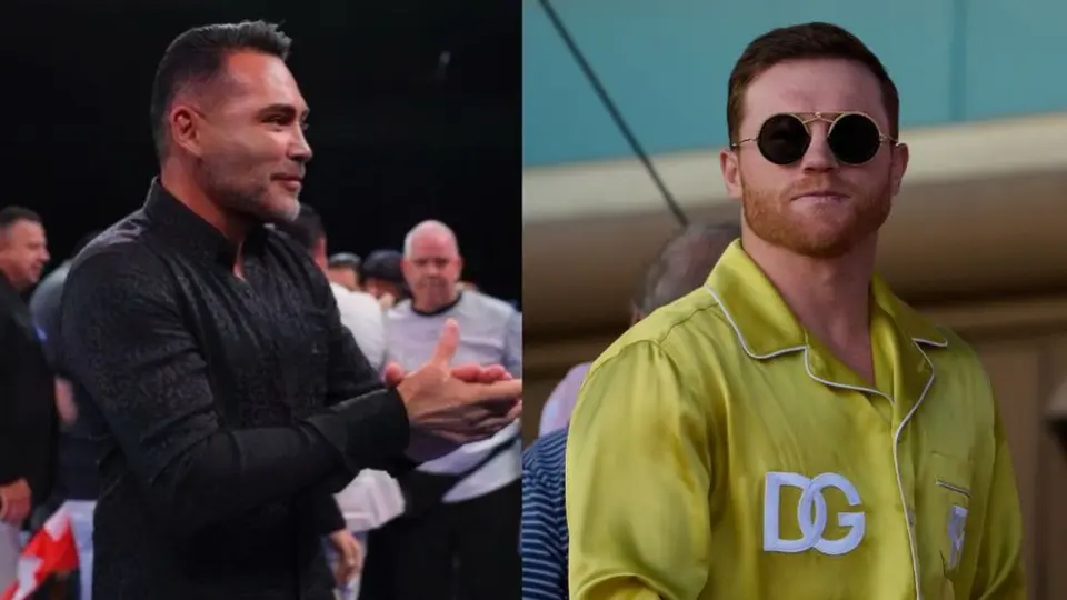 Óscar de la Hoya desafía a Canelo Álvarez a enfrentar a Jaime Munguía