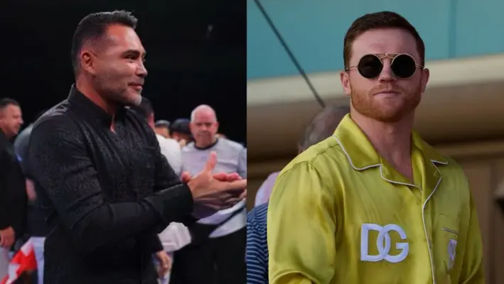 Óscar de la Hoya desafía a Canelo Álvarez a enfrentar a Jaime Munguía