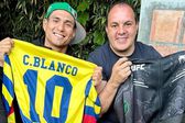 ¡Cumplió su sueño! El peleador Édgar Chairez conoció a Cuauhtémoc Blanco