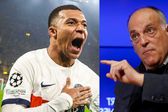 Javier Tebas, presidente de LaLiga, ve cada vez más cerca a Mbappé del Real Madrid
