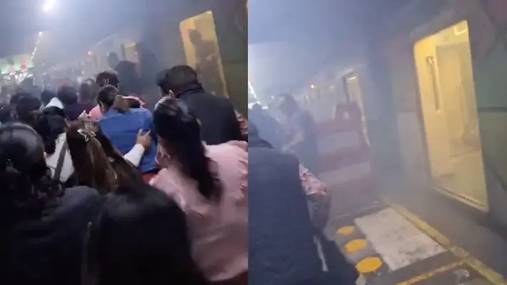 ¡Más problemas en el Metro! Ahora fue en la Línea 2, en la estación Hidalgo