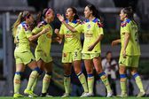 América Femenil venció por primera vez a Rayadas en el Estadio Azteca