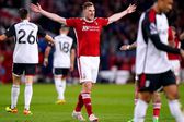 Fulham, con Raúl Jiménez en la banca, fue goleado por Nottingham Forest de visita