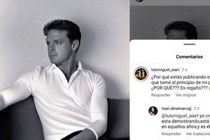 Luis Miguel compartió imagen hecha con Inteligencia Artificial, y le reclaman, ya que no es suya