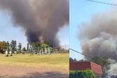 Incendio en Cuemanco cubre de humo la CDMX