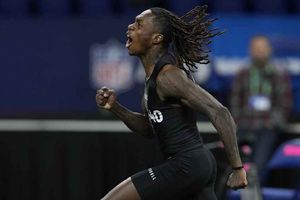 ¡El rey de las 40 yardas! Xavier Worthy rompió el récord de el Combine de la NFL