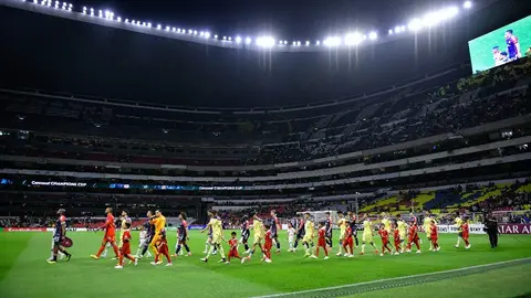 Vuelta entre América y New England presentó mala entrada en el Estadio Azteca