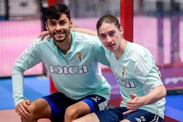 Alonso Aceves y Marcelo Flores en el Real Oviedo | Real Oviedo