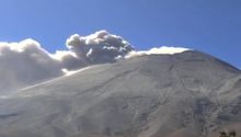Actividad del Volcán Popocatépetl, 2 de marzo