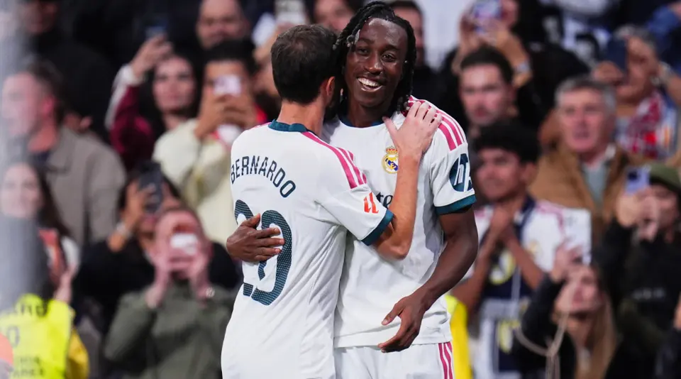 Diomande marca el 4 a 1 para el Madrid | AP
