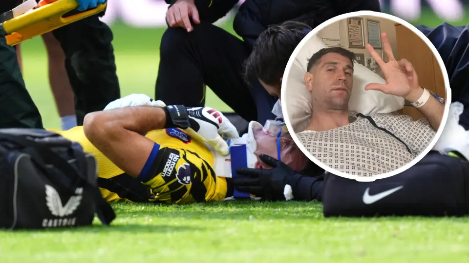 Dibu Martínez manda mensaje tras ser operado de la mandíbula: “En unas semanas volvemos”