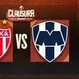 ¿Cuándo y dónde ver el Necaxa vs Monterrey de la J2 del Clausura 2026?