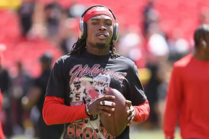 Rashee Rice, receptor de los Kansas City Chiefs | AP