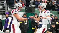 ¿MVP? Drake Maye con partido pletórico para la victoria de Patriots sobre Jets