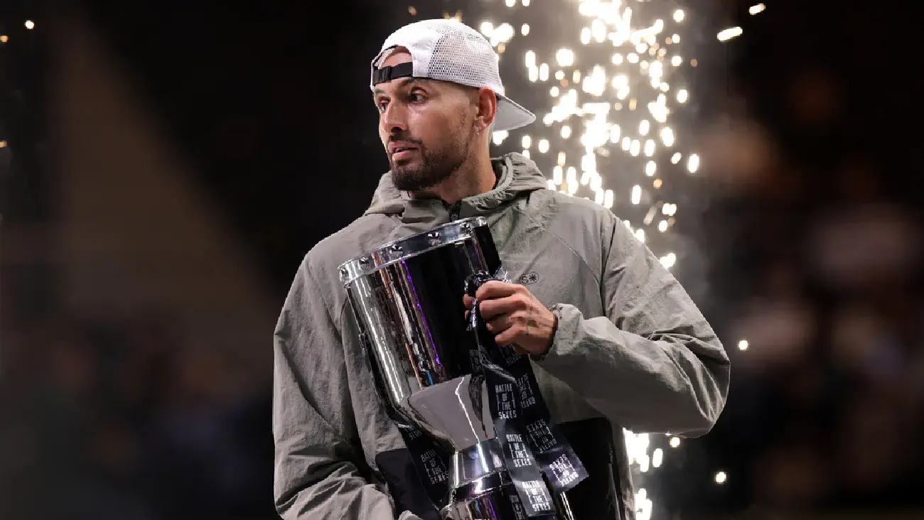 Nick Kyrgios tras "La Batalla de Sexos" | AP
